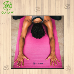 Gaiam 2 Colors Premium Navy Blue Tappetino Yoga 5mm Pratica Yoga Asana