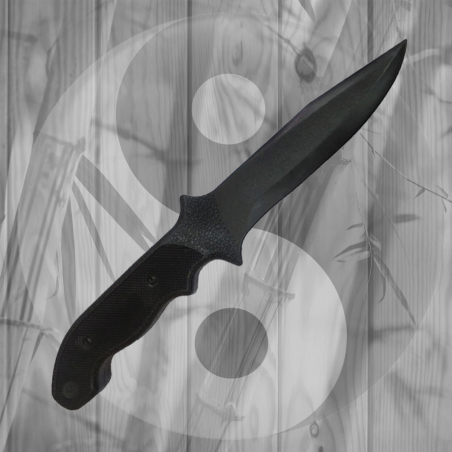 Coltello Survival in Gomma Morbida da Allenamento Arti Marziali Kali