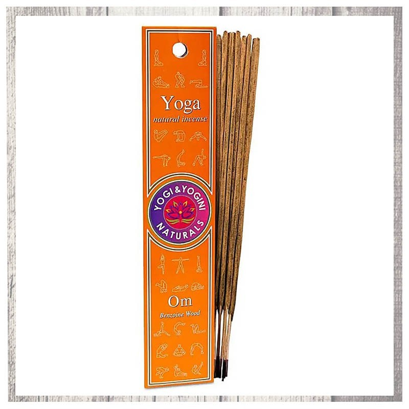 Bastoncini Incenso Naturale Indiano Yoga OM