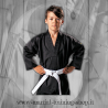 Giacca Arti Marziali Nera con Scollo a V Tae Kwon Do Kali