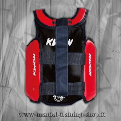 Gilet di protezione corporea double-face blu per Sanshou e arti marziali cinesi amatoriali