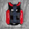 Gilet di protezione corporea double-face blu per Sanshou e arti marziali cinesi amatoriali