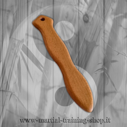 Dos Puntas Kubotan Flat Wood in Faggio Allenamento Kali Escrima Difesa Personale Krav Maga