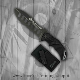 Coltello K25 Pocket Knife Black Da Allenamento Arti Marziali Kali Krav Maga