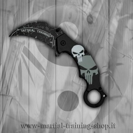 Albainox Training Karambit Skull Coltello in Metallo da Allenamento Arti Marziali