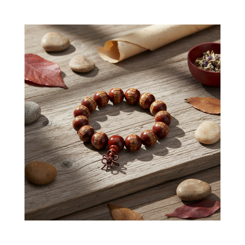 Bracciale Mala Shaolin Cedro Rosso | Legno Naturale YohoEssential