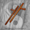 Tonfa Okinawa in Quercia Rossa Arti Marziali Giapponesi