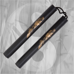 Black Foam Safety Cord Nunchaku